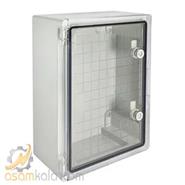 Electrical panel size 400x600x200 mm glass door