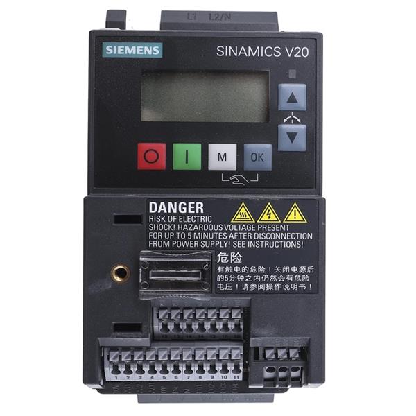 اینورتر تکفاز زیمنس Siemens V20 توان 0.25KW