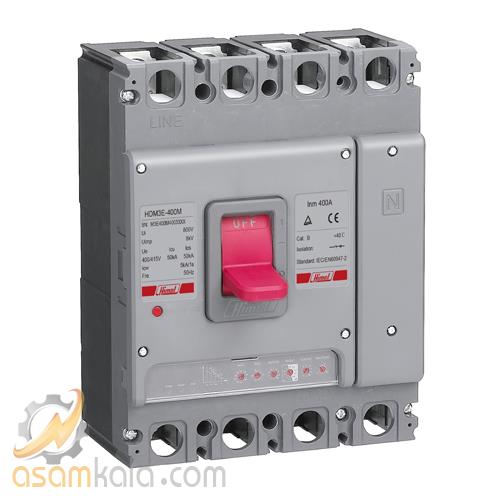 کلید کامپکت الکترونیکی 4پل 630 آمپر هیمل کد HDM3E630M630C3XX