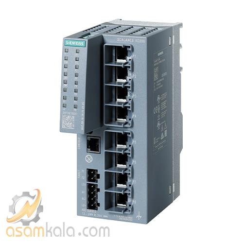 سوئیچ شبکه ( اسکالانس )  زیمنس مدل 6GK5208-0BA00-2AC2 