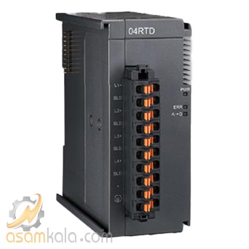 ماژول ورودی دما دلتا سری AS مدل AS06RTD-A