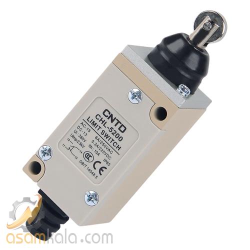 لیمیت سوئیچ بدنه باریک فشاری قرقره دار CNTD مدلCHL-5200