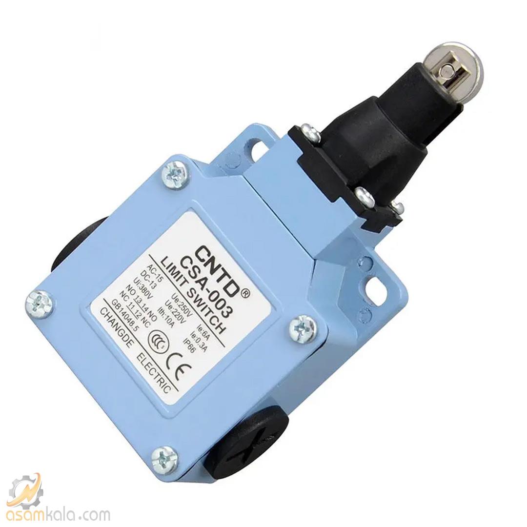 لیمیت سوئیچ ( میکروسوئیچ ) فشاری قرقره دار CNTD مدل CSA-003
