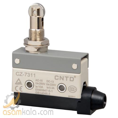 لیمیت سوئیچ قاب دار فشاری قرقره دار CNTD مدل CZ-7311