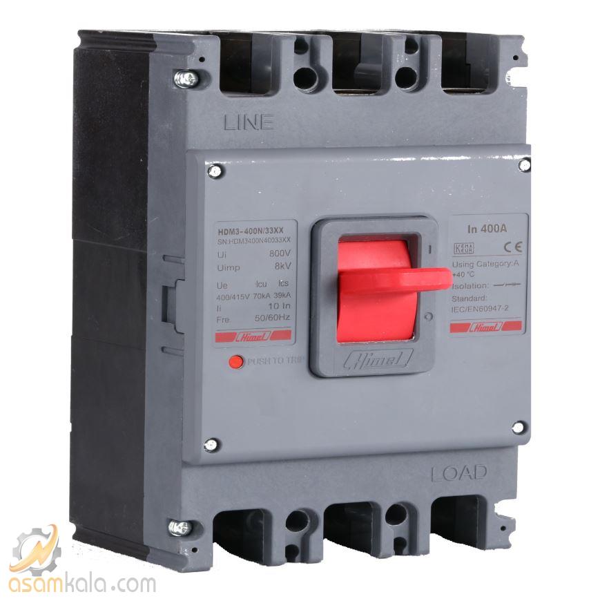 كليد كامپكت غير قابل تنظيم (فیکس) سه پل 63 آمپر هیمل