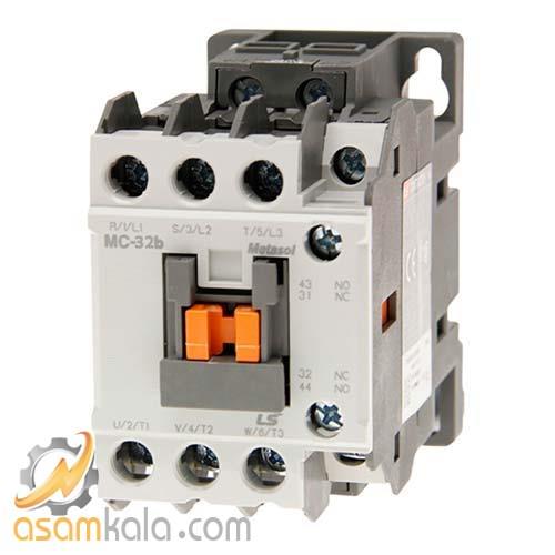 کنتاکتور LS متاسل 32 آمپر با بوبین 110 ولت 