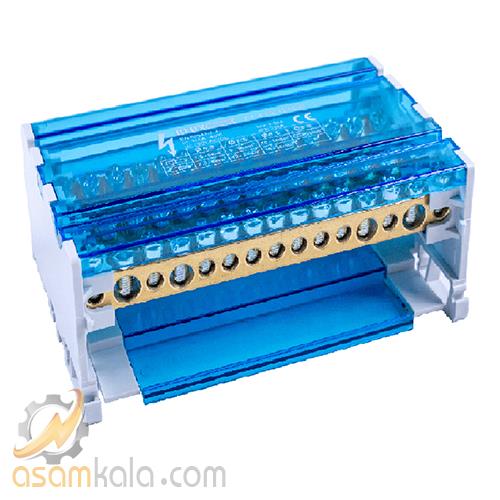 ترمینال توزیع NSC مدل 4پل 125 آمپر 11 پیچ کد NS22-FJ411-125BE