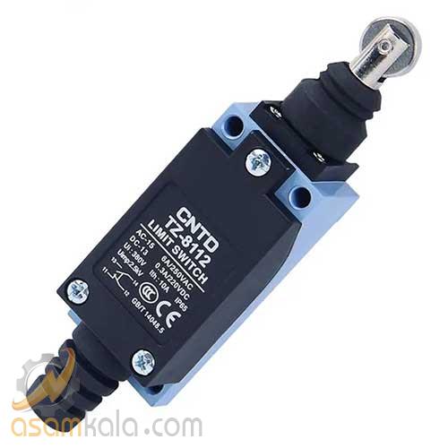 ليميت سوييچ ( میکروسوئیچ ) قرقره دار فشاری CMTD مدل TZ-8112