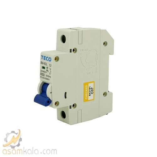 کلید مینیاتوری تکو مدل BM-63LC/1002