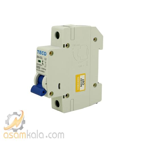 کلید مینیاتوری تکو مدل BM-63LC/1004