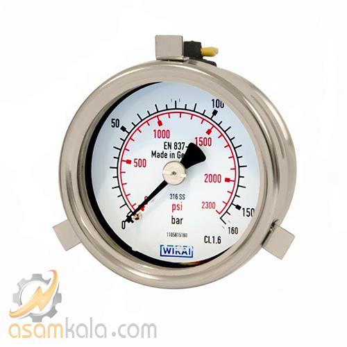گیج فشار ویکا رنج 0 تا 160 بار مدل 232.50.063