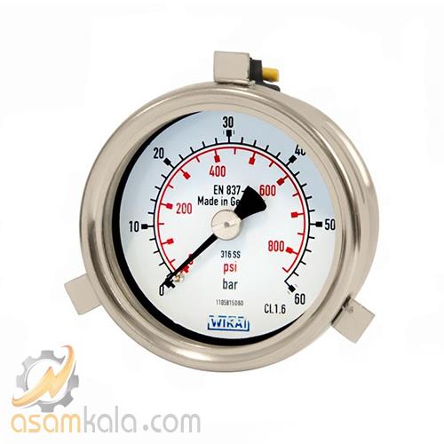 گیج فشار ویکا رنج 0 تا 60 بار مدل 232.50.063