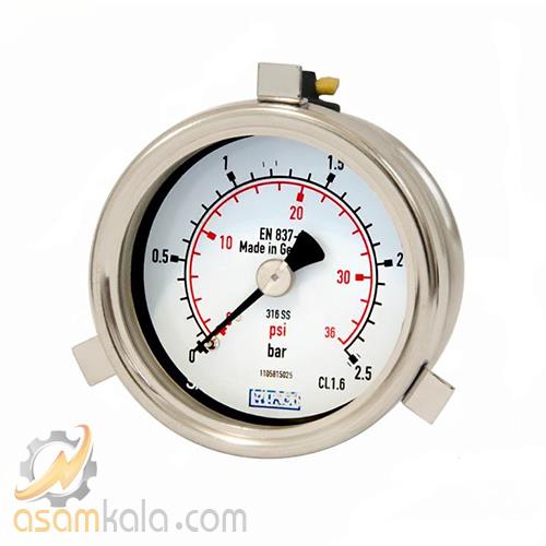 گیج فشار ویکا رنج 0 تا 2.5 بار مدل 232.50.063