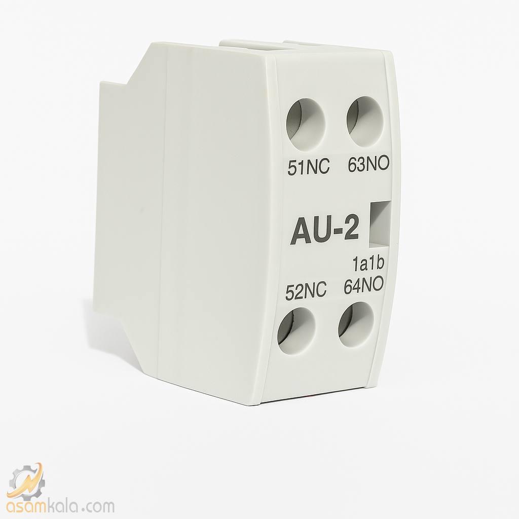 کنتاکت کمکی ال اس (متاسل) برای کنتاکتورهای 6 تا 150 مدل AU-2(1NO+1NC)