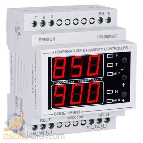کنترل کننده دما و رطوبت شیوا امواج مدل THBN-100