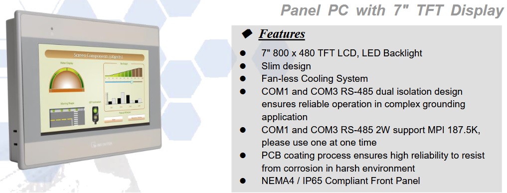 HMI وینتک 8070IE