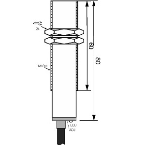 ابعاد OPS-320-CP-18-DF