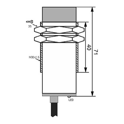 ابعاد CPS-220-CA-30